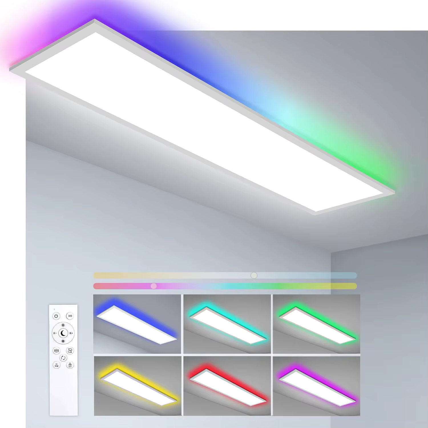 Plafonnier panneau LED 
