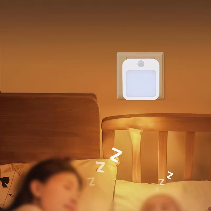 Veilleuse avec capteur de mouvement et lumière LED