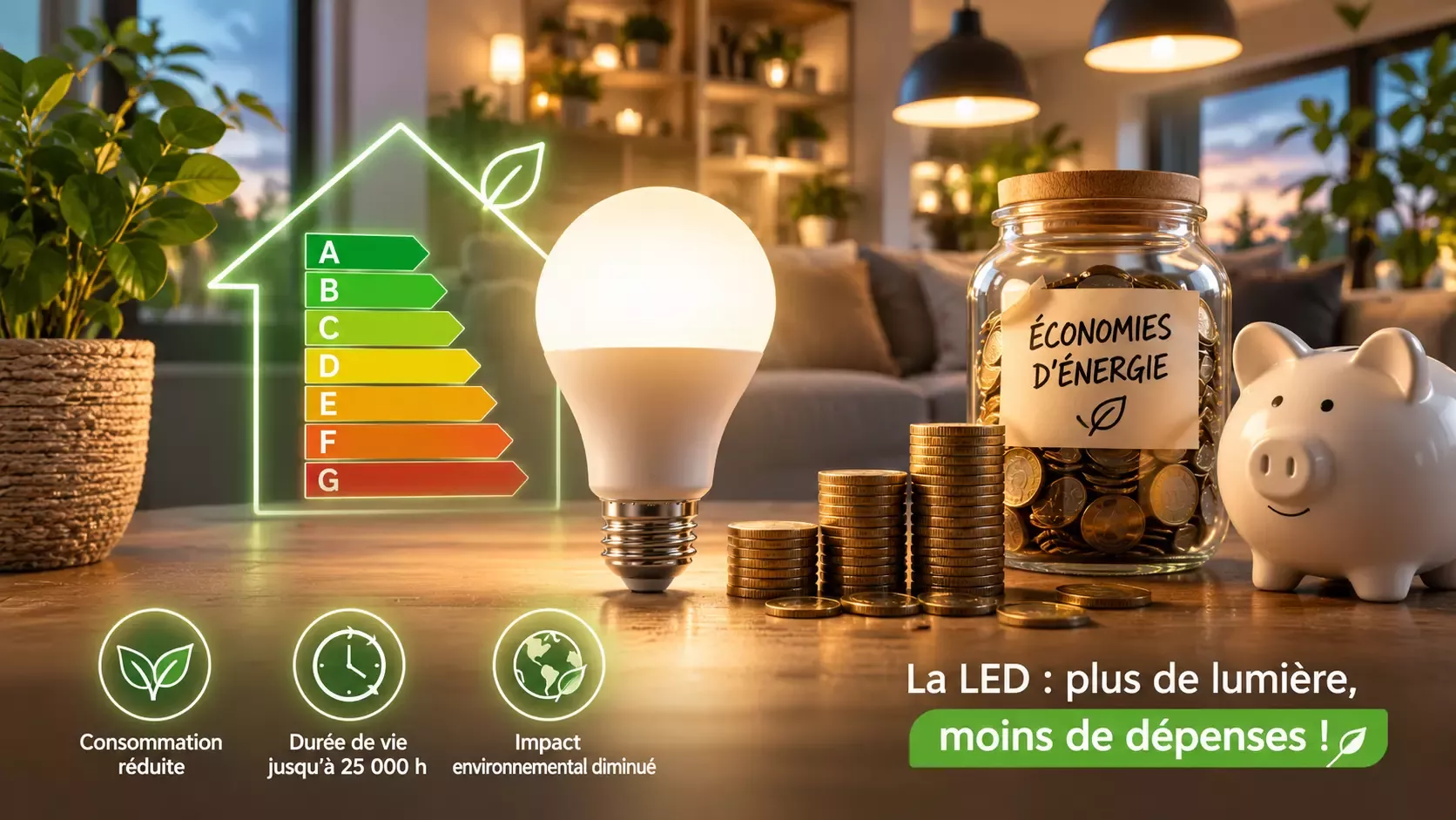 Éclairage LED et économies d'énergie : combien pouvez-vous réellement économiser ?