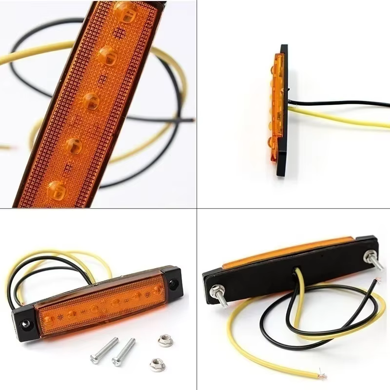 10 pièces indicateur latéral Led feux de voiture avant arrière pour camions