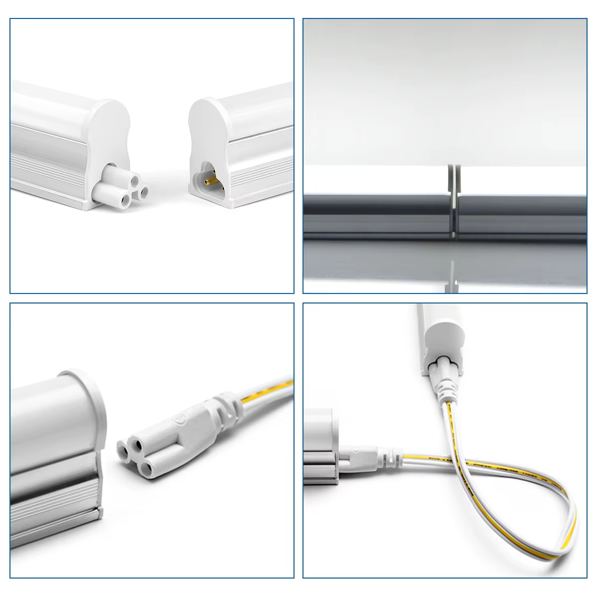 Tube lumineux LED T5 en aluminium pour Atelier