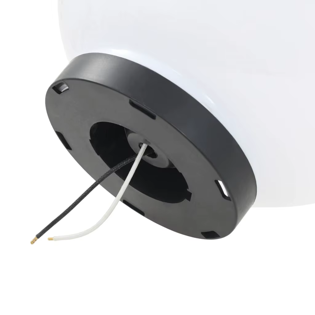 Lot de 2 lampes LED sphériques pour Jardin
