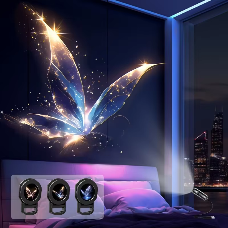 Projecteur LED avec motifs de projection