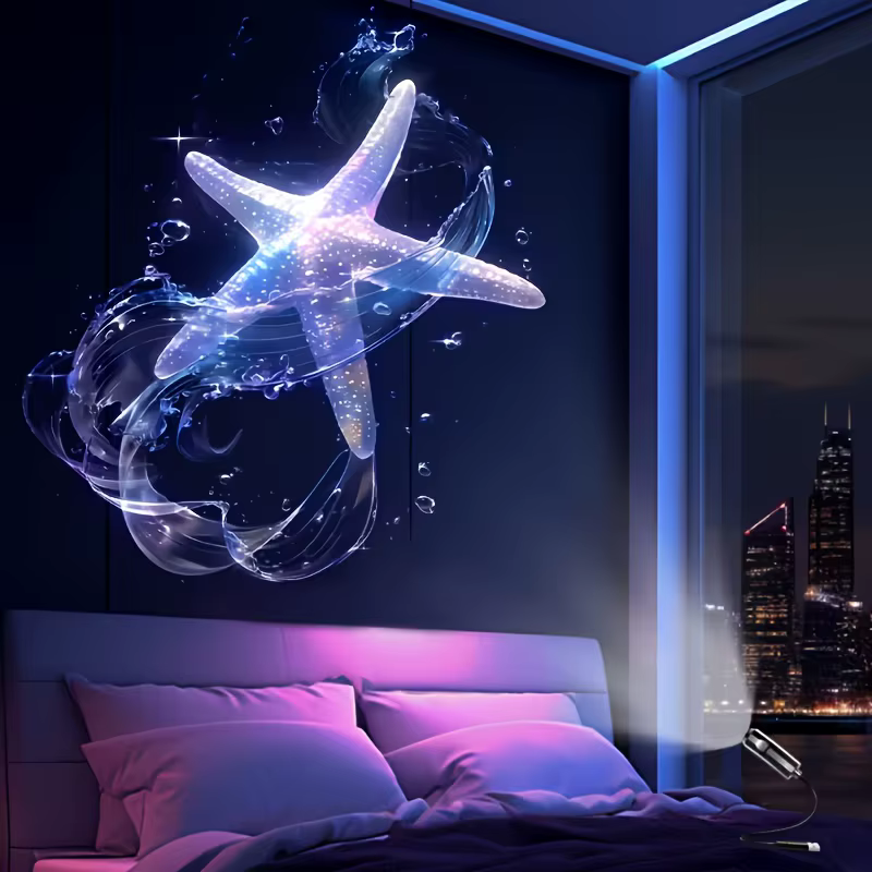 Projecteur LED avec motifs de projection