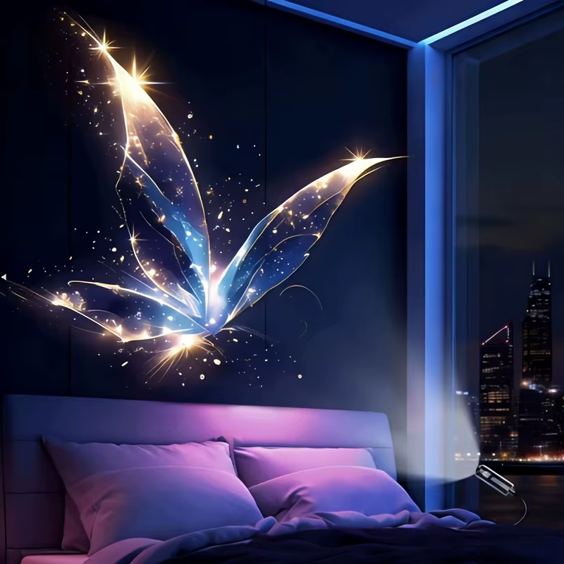 Projecteur LED avec motifs de projection