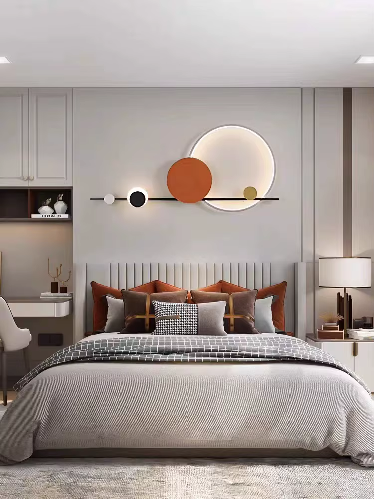 Moderne nordique Art déco mur LED