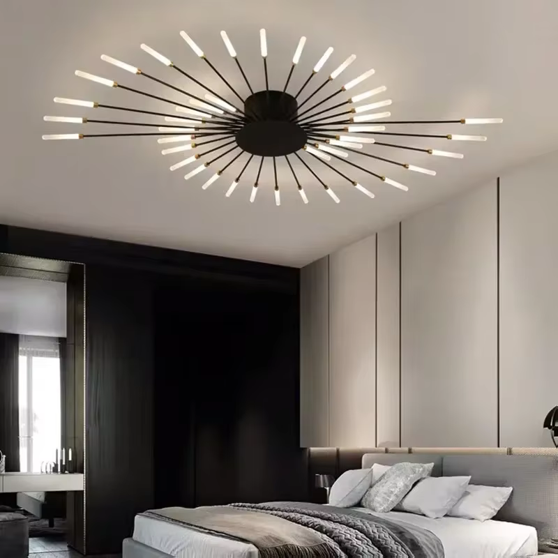 Lustre de plafond Led design pour salon