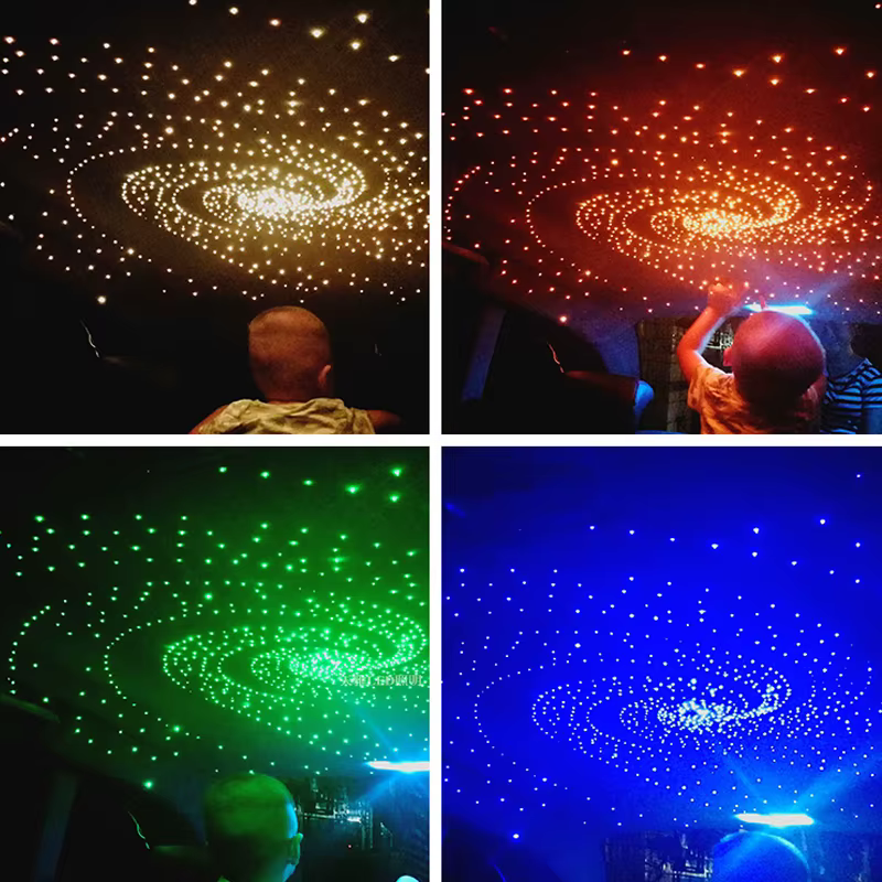 Garniture de toit pour Voiture décoration intérieure lampe à LED