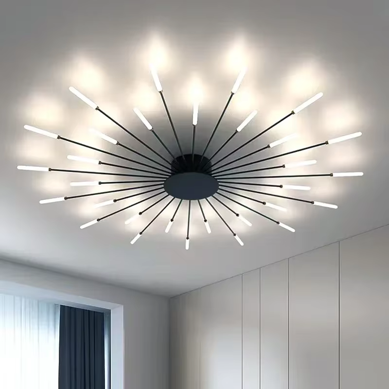 Lustre de plafond Led design pour salon