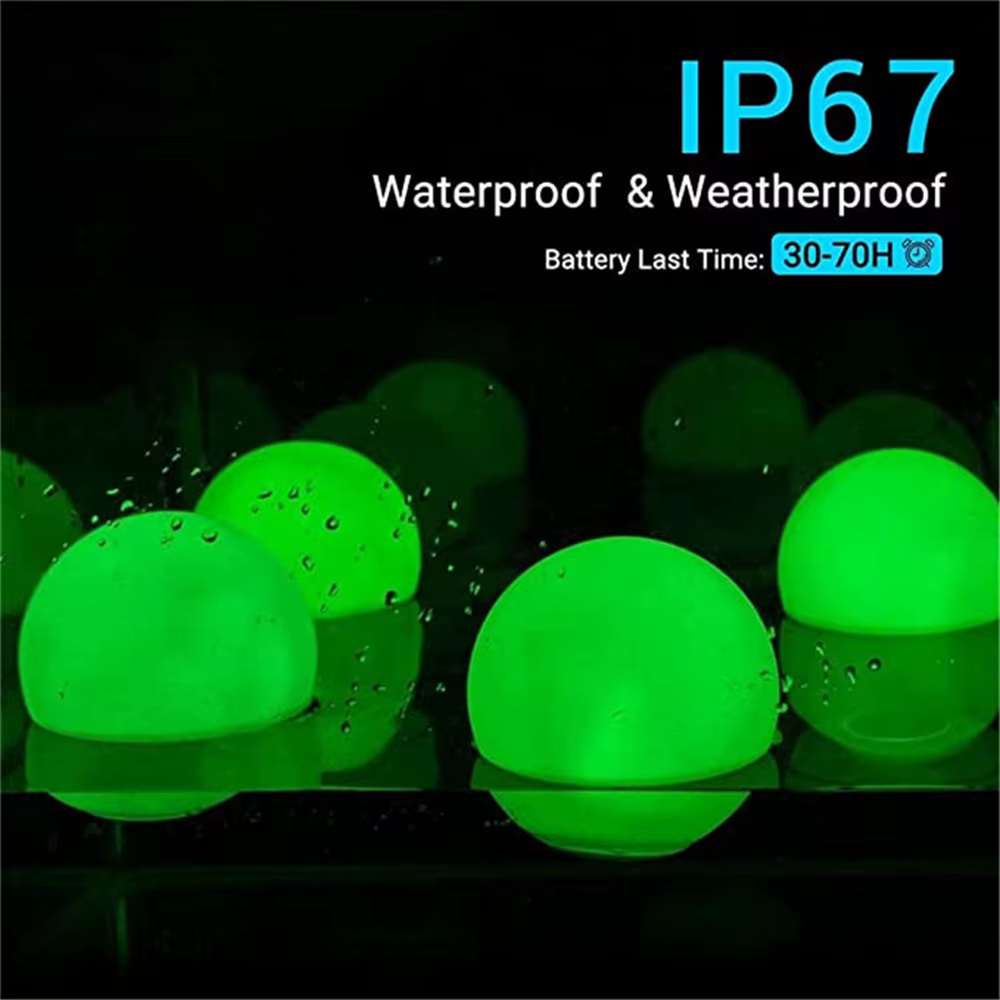 Lumière de piscine flottante LED à couleur changeante