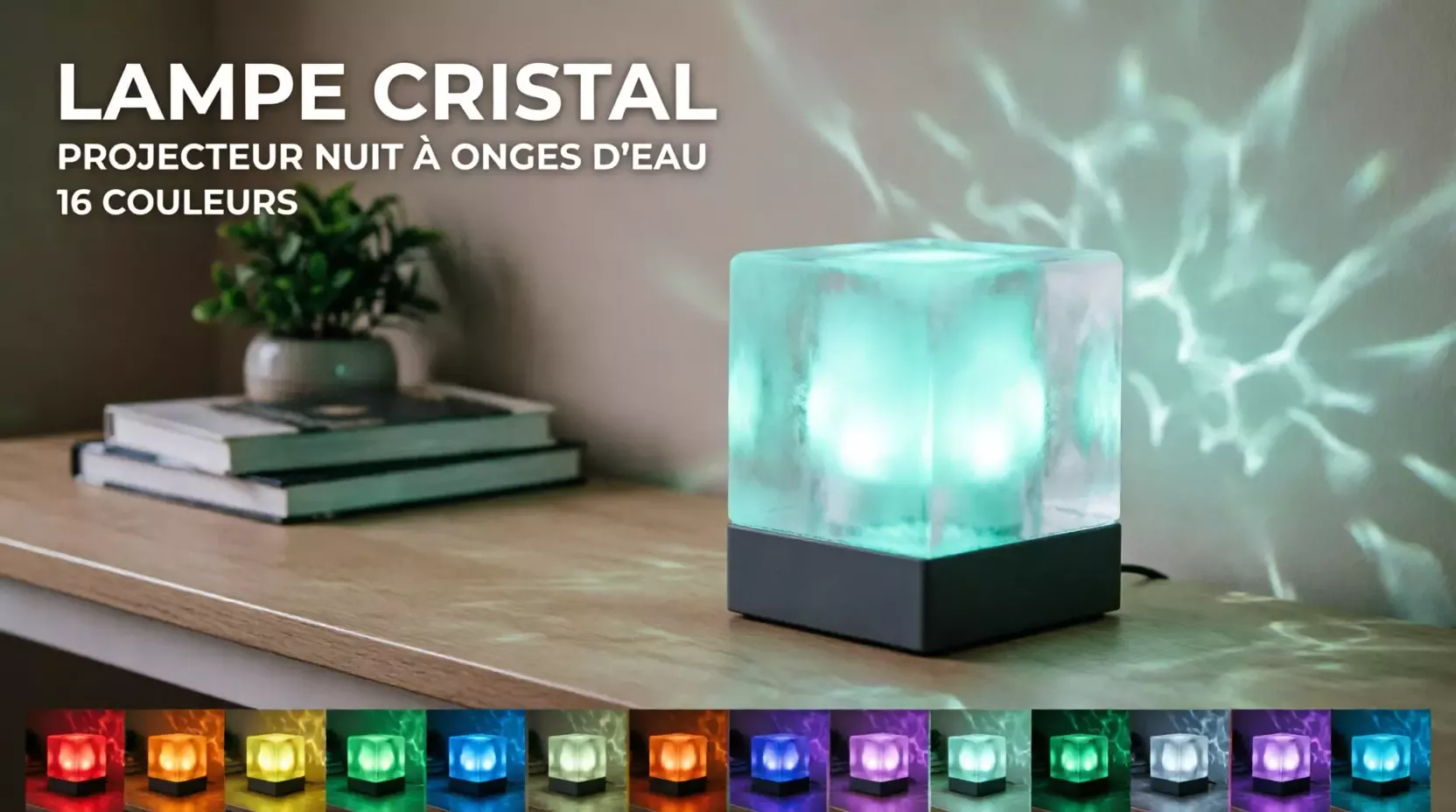 Vague d'océan Aurora projecteur lumière LED Chambre