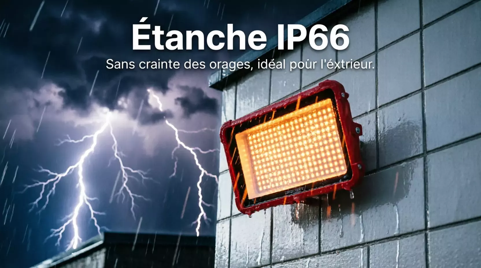 Projecteur LED extérieur 