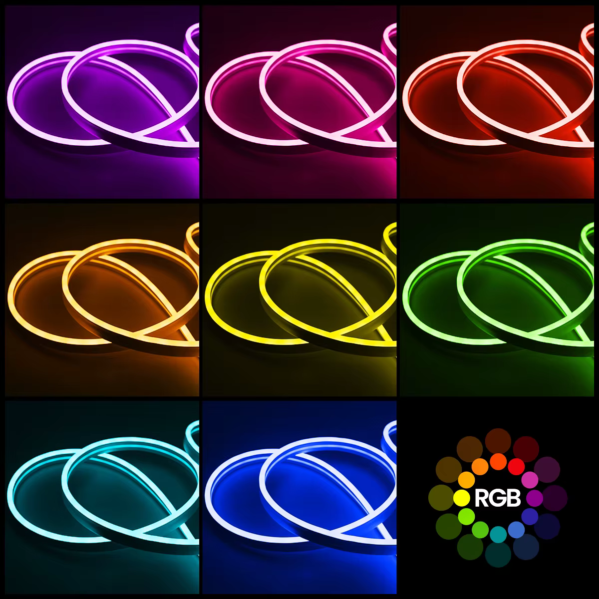 Ruban LED néon pour intérieur 