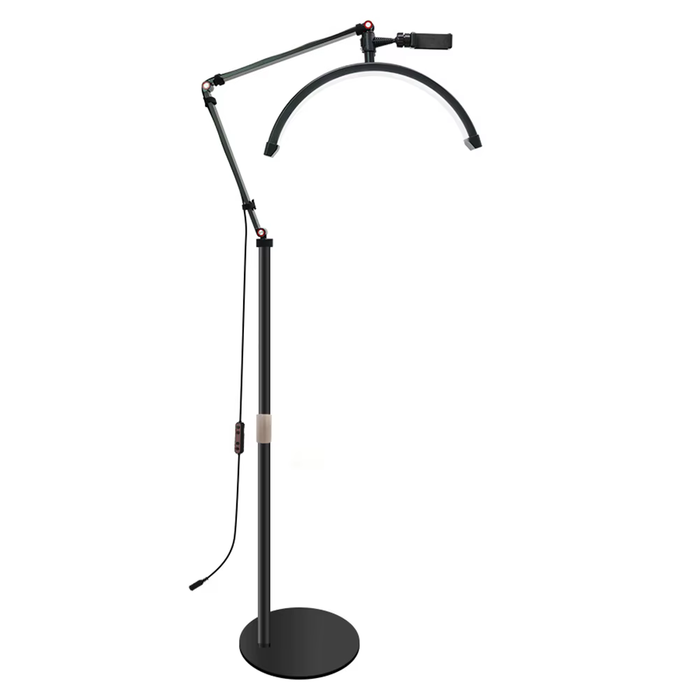 Lampe LED demi-lune pour cils